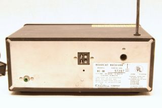 Vintage ELECTRA Model BC IV BEARCAT 8 Channel Radio Receiver Scanner 3