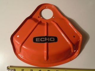 Vintage Echo Trimmer Deflector Guard Part Number 6990000593 Steel Orange