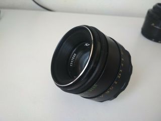 Vintage Helios 44 - 2 58mm F/2 Lens For Zenit Canon Nikon Sony From Ussr