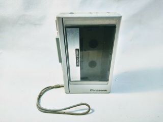 Vintage Panasonic Model Rq - 346a Handheld Portable Cassette Tape Recorder/player