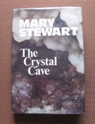 Signed - The Crystal Cave By Mary Stewart - 1st/1st Uk Hcdj 1970