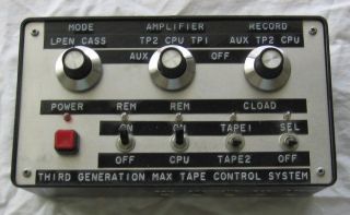 Trs - 80 Tape Control System Prototype - One Of A Kind