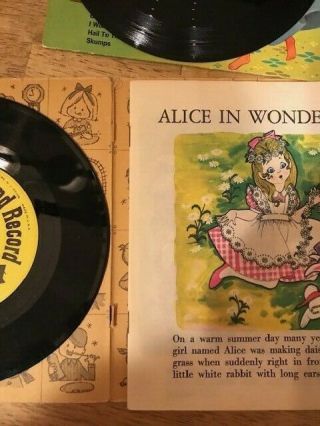 Vintage and Rare Children ' s Story Records (5) 3