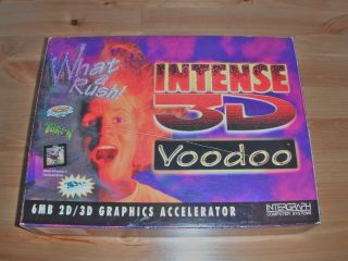 Intergraph Intense 3D Voodoo 6mb PCI - 2D/3D Graphics Card - 1998 2