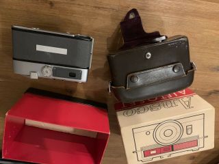 Vintage Ansco Autoset 35mm Film Camera With Rokkor 45mm F/2.  8 Lens