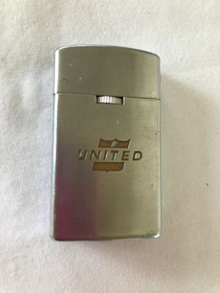United Airlines Vintage Cigarette Lighter