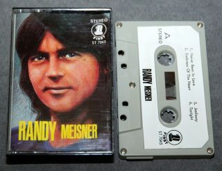 Randy Meisner (the Eagles) : Self - Titled.  Cassette Tape.  Paper Labels.  Vintage.