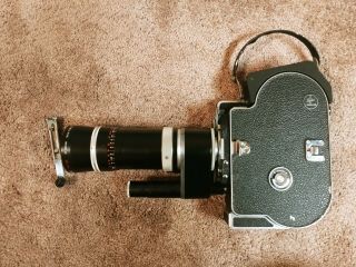 Bolex H16 Rex 5 16mm Camera Body Paillard Film Movie Camera for parts/repair 2