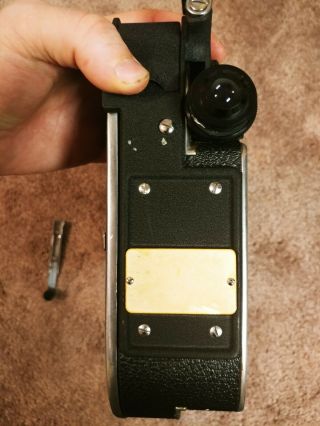Bolex H16 Rex 5 16mm Camera Body Paillard Film Movie Camera for parts/repair 4