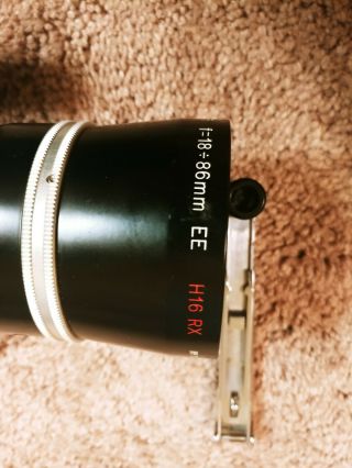 Bolex H16 Rex 5 16mm Camera Body Paillard Film Movie Camera for parts/repair 6