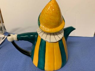 Mr Punch Vintage Teapot by Tony Wood Hand Painted STAFFORDSHIRE 6
