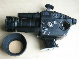 Beaulieu ZM4 8MM Camera w/ Schneider Kreuznach 6 - 70mm,  f/1.  4 zoom Lens 6