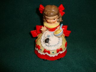 Vintage Napco Little Miss Muffet Figurine 1956 A1492d