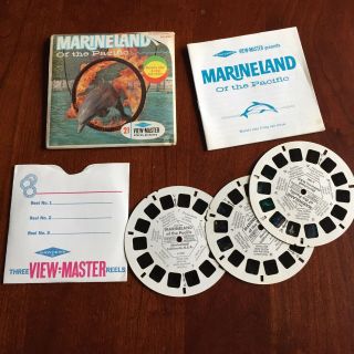 Vintage View - Master 3 - Reel Set Marine Land Of The Pacific Complete Booklet A99