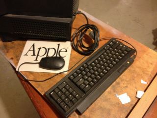 Black Apple Macintosh 2