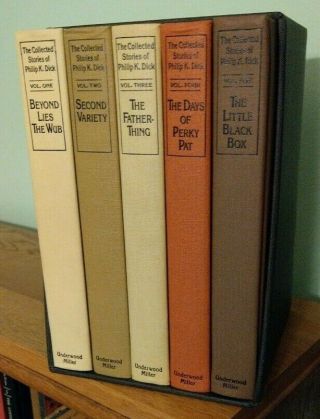 Philip K Dick Collected Stories 5 Volumes Ltd Ed First Editions As 1987 Wubb