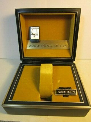 Vintage 1963 Watch Case For Bulova Accutron Astronaut - Ex.  Cond.