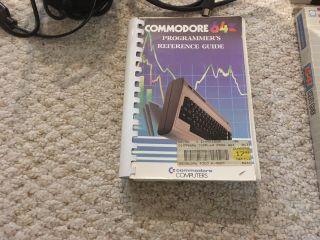 Commodore 64 personal computer With 1541 Disk Drive Cords And Manuals - 2