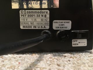 Commodore PET 2001 computer 4