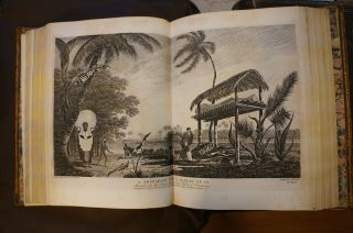 Captain Cook,  Voyage to the South Pole and Around the World.  2vo.  63 plates 1784 11