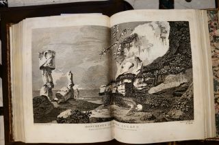 Captain Cook,  Voyage to the South Pole and Around the World.  2vo.  63 plates 1784 8