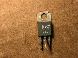 Vintage 2sd357 Transistor For Pioneer Sx - 737 D357 Guaranteed (2 Avail)