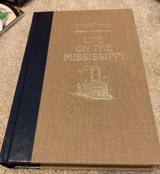 Life On The Mississippi By Mark Twain Readers Digest W/insert (hardback) 1987