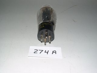 WESTERN ELECTRIC 2742 RECTIFIER TESTS VERY GOOD ON TV - 7 10