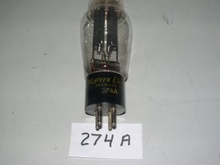 WESTERN ELECTRIC 2742 RECTIFIER TESTS VERY GOOD ON TV - 7 11