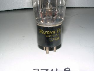 WESTERN ELECTRIC 2742 RECTIFIER TESTS VERY GOOD ON TV - 7 4