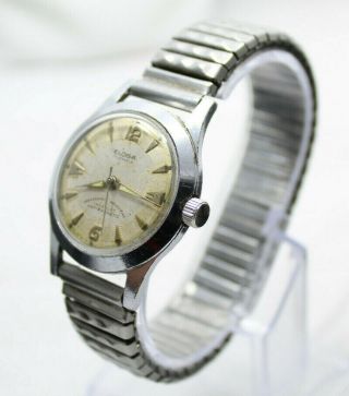 Vintage Eloga 17 J Swiss Military Style Watch Cal.  AS 1187 Circa 1950 4
