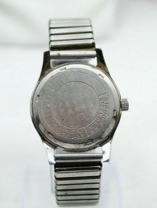 Vintage Eloga 17 J Swiss Military Style Watch Cal.  AS 1187 Circa 1950 6