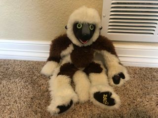 Vintage 16 " Zoboomafoo Zoboo Lemur Monkey Plush Toy Eden 2000 Pbs Kids