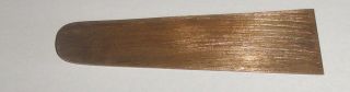 Vintage Earl Dennison Reelfoot Lake Style Metal Reed For Duck Call Round End
