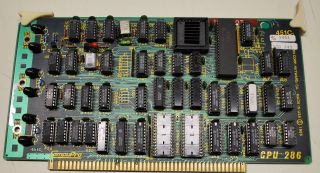 Compupro 451c 286 Cpu Board S - 100 Board