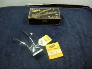 Vintage Oster Model B Hand Held Hair Trimmer Clipper Barbershop Tool