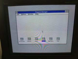 Tandy 4000 Computer 386 16MB RAM 100MB SCSI HDD Creative Sound Card VGA WHTF 10
