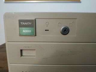 Tandy 4000 Computer 386 16MB RAM 100MB SCSI HDD Creative Sound Card VGA WHTF 2