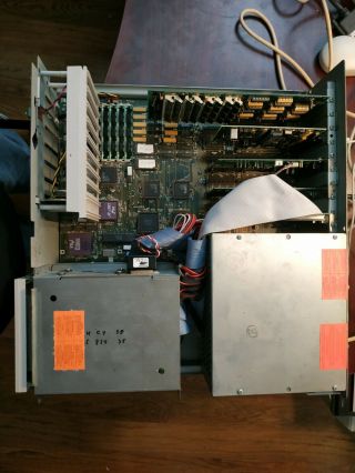 Tandy 4000 Computer 386 16MB RAM 100MB SCSI HDD Creative Sound Card VGA WHTF 4