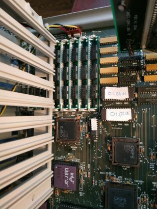 Tandy 4000 Computer 386 16MB RAM 100MB SCSI HDD Creative Sound Card VGA WHTF 7