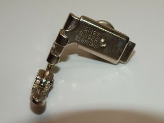 Vintage Singer Machine Part 161127 Adjustable Zipper Foot