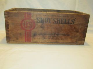 Vintage United States Cartridge Co.  Wood Crate/box 500 410 - 12mm,  2 1/2 Ny,  Ny Us