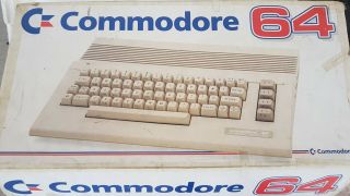 Commodore 64c Personal Computer Keyboard With Power