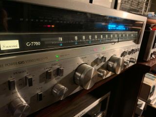 Sansui G - 7700 Stereo Receiver All PRO Serviced 2