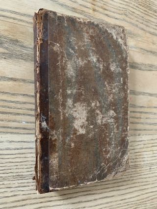 1761 Voyage Round The World By George Anson Leather Binding