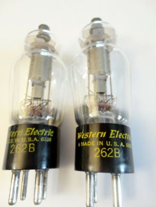 262b Western Electric Tube Audio Horn Matched Pair Amplifier 1086 86 Lab