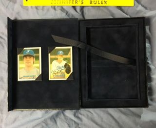 STEPHEN KING BLOCKADE BILLY NUMBERED BOOK With SIGNED BASEBALL CARD LONELY ROAD 4