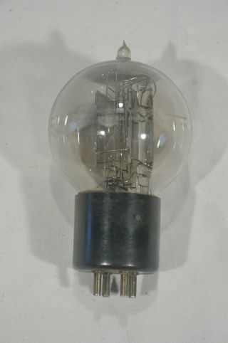 (1) Western Electric 205D tube, .  Cracked arbor.  Tests good 2 4