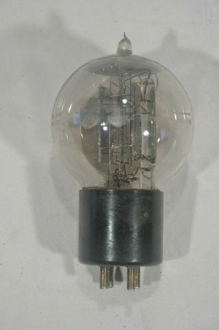 (1) Western Electric 205D tube, .  Cracked arbor.  Tests good 2 5