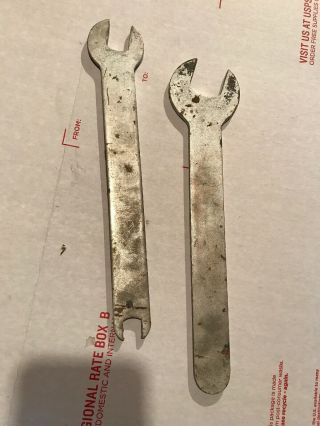 Vintage Arbor Nut Wrench Set Delta Rockwell Milwaukee Radial Arm Saw 1” 3/4” 1/2